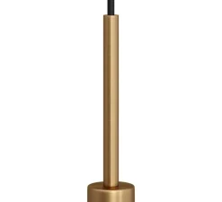 Serre-câble cylindrique, série métal, bronze satiné, Ø1,3cm, H15cm - Creative Cables