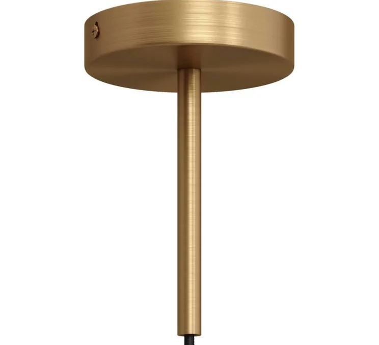 Serre-câble cylindrique, série métal, bronze satiné, Ø1,3cm, H15cm - Creative Cables