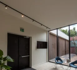 Plafonnier & Spot*SLV Spot , Enola B, pour rail 1 phase , GU10, , Ø6,7cm, H12cm - noir