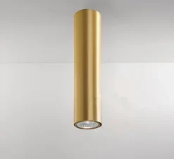 Plafonnier & Spot*Zangra Spot, aaron.go.002, , Ø5cm, H24cm - laiton