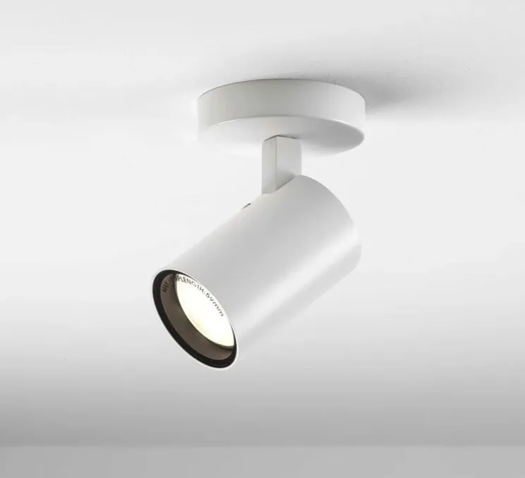 Spot, applique ou plafonnier, Aqua Single, blanc, Ø9cm, H15.1cm, IP44 - Astro Lighting