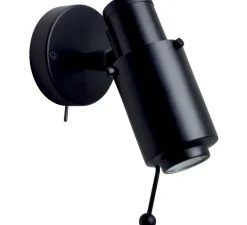 Plafonnier & Spot*DCW éditions Paris Spot, Biny Spot bulb, avec interrupteur, , Ø6,5cm, H15,4cm - noir