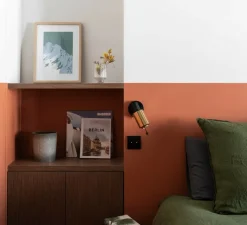 Plafonnier & Spot|Applique*DCW éditions Paris Spot, Biny spot LED, , avec interrupteur, 2700k, L6,5cm, H15,4cm - Dcw editions noir et or