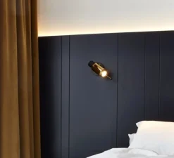 Plafonnier & Spot|Applique*DCW éditions Paris Spot, Biny Spot, , L6,5cm, H15,4cm - DCW éditions noir et or