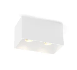 Plafonnier & Spot*Wever&Ducré Spot, Box 2.0 LED, blanc, 3000k, 1120lm, L18,8cm, H10cm - WEVER ET DUCRE aluminium, blanc