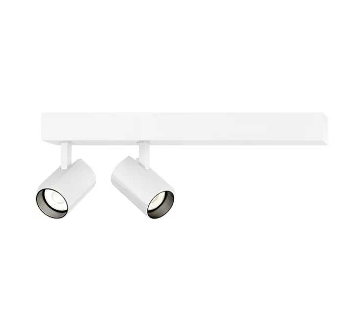 Spot, Ceno 2.0, blanc, LED, 2700K, 2x440lm, L27cm, H8,1cm - Wever&Ducré