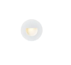 Spot de marche encastrable, Woro WL, blanc, LED, 3000K, 50 lm, Ø8cm, H2,9cm - SLV