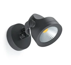 Spot d'extérieur, Alfa, noir, LED, Ø11cm - FARO