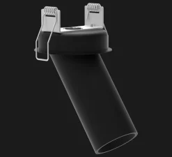 Plafonnier & Spot*Doxis Spot en saillie, Tektus 45 Recessed, mat, dim, LED, 2700K, 124lm, Ø4,5cm, H11,3cm - noir