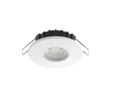 Spot encastrable, Andro Slim, blanc, IP65, LED, dim, 2700-4000K, 650 lm, Ø8,8cm, H3,15cm - Solum