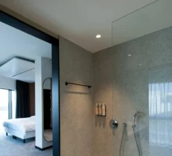 Plafonnier & Spot*DARK Spot encastrable, Atsjoem, , IP44, LED, dim, 2700k, 780 lm, Ø7,75cm, H9cm - blanc