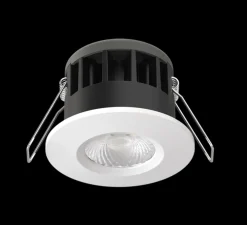 Spot encastrable, Canis, blanc, IP65, LED, dim, 2700-4000K, 750-850 lm, Ø8,2cm, H6,2cm - Solum