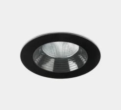 Spot encastrable, Dako, noir, IP66, LED, 3000K, 2004 lm, Ø17,5cm, H11cm-LEDS C4