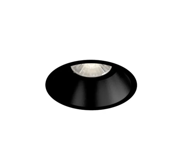 Plafonnier & Spot*Wever&Ducré Spot encastrable, Deep 1.0, LED, fixe, , Ø8,4cm, H10,2cm, 2700K, 36°, 910Lm - Wever & Ducré noir