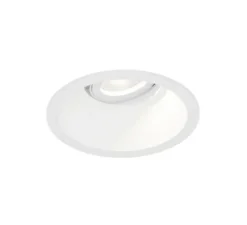 Spot encastrable, Deep Adjust Petit, blanc, LED, 3000K, 570lm, Ø7,9cm, H6,0cm - Wever&Ducré