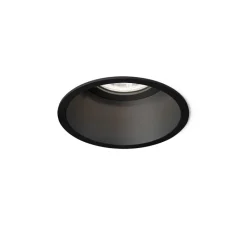Plafonnier & Spot*Wever&Ducré Spot encastrable, Deeper 1.0 LED, , Led, 3000K, 550/740lm, Ø8,5cm, H9,5cm - noir