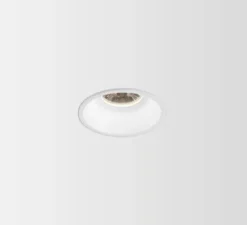 Plafonnier & Spot*Wever&Ducré Spot encastrable, Deeper_1,0_PAR16, IP44, blanc, Ø8,5cm, H11,2cm - noir