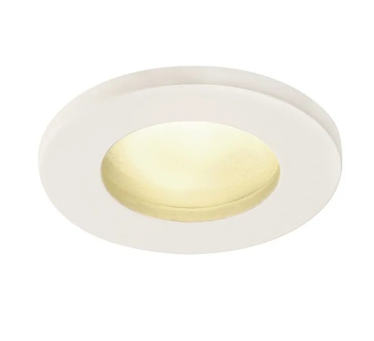 Spot encastrable, Dolix Out,rond,blanc, IP65, Ø8.2cm, h11cm -SLV