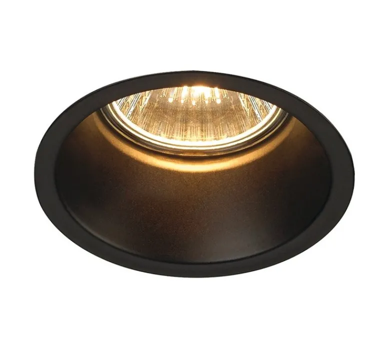 Plafonnier & Spot*SLV Spot encastrable, Dorendo, , Ø8,3cm, H12,5cm - noir