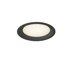 Plafonnier & Spot*SLV Spot encastrable, Downlight V 200, , IP54, LED, 3000/4000K, 2490 lm, Ø17,1cm, H3,9cm - noir