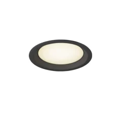 Plafonnier & Spot*SLV Spot encastrable, Downlight V 200, , IP54, LED, 3000/4000K, 2490 lm, Ø17,1cm, H3,9cm - noir