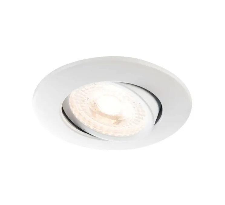 Spot encastrable, EASY-INSTALL QPAR51, blanc, LED, Ø8,7cm, H7cm - SLV