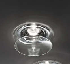 Plafonnier & Spot*Fabbian Spot encastrable, Faretti D27 Blow, , LED, Ø13cm, H5cm - transparent