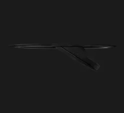 Spot encastrable, FlatLED T1 (Lens) Trimless, noir mat, dim, LED, 2700K, 1335lm, Ø12cm, H6cm - Doxis