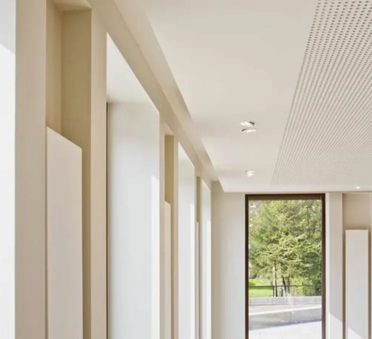 Spot encastrable, FlatLED T1 37° (Lens) Recessed, Trapezium springs, blanc mat, LED, 3000K, 1388lm, Ø12cm, H6cm - Doxis