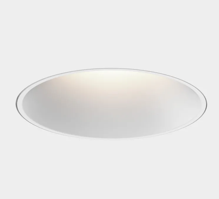 Spot encastrable, Focus Trimless, Angle 43°, blanc mat, dim, LED, 2700K, 1289lm, Ø8,5cm, H9cm - Doxis
