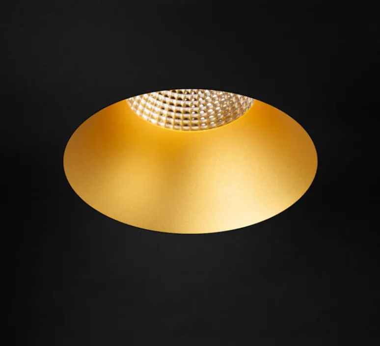Plafonnier & Spot*Doxis Spot encastrable, Focus Trimless, Angle 43°, , dim, LED, 2700K, 1289lm, Ø8,5cm, H9cm - or mat