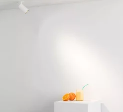 Plafonnier & Spot*Faro Architectural Spot encastrable, Fost Pulldown, 15W, 20°, CRI > 90, , LED, 2700k, Ø6,4cm - Faro blanc mat