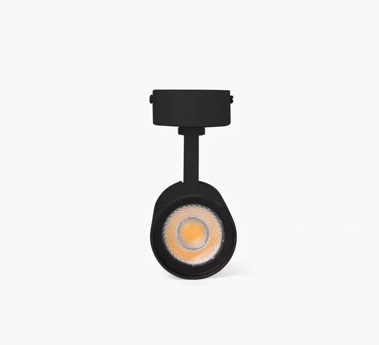 Spot encastrable, Fost Surface, 35°, CRI > 90, noir mat, LED, 2700k, Ø6,4cm - Faro