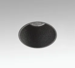 Plafonnier & Spot*Faro Spot encastrable, Fox, , trimless LED, 2700k, 500lm, Ø4cm, H6.5cm - noir