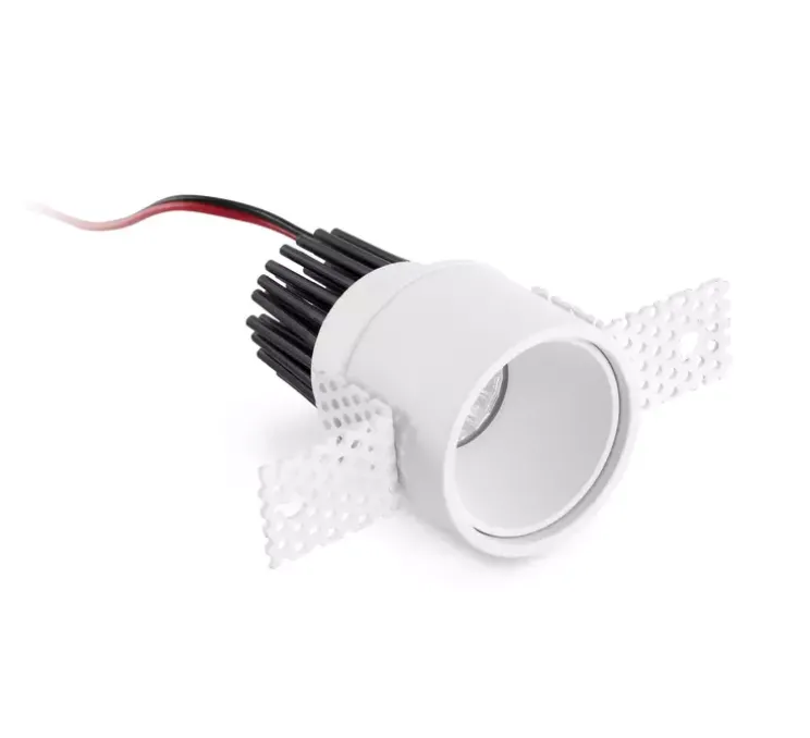 Spot encastrable, Fox Trimless, blanc, LED, 25°, 3-5 W, 2700k, 500lm, Ø4cm, H6.5cm - FARO