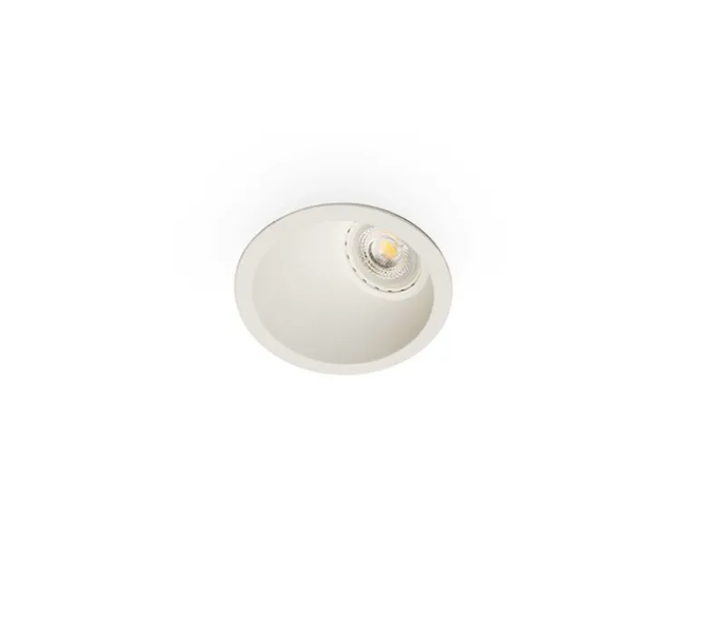 Plafonnier & Spot*Faro Spot encastrable, Fresh Wall Washer, , Ø9cm, H6,4cm (hauteur plafond recommandée 14,5cm) - blanc