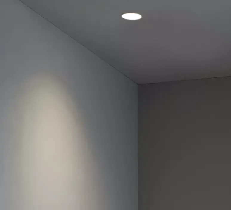 Plafonnier & Spot*Faro Spot encastrable, Gas, , Ø8,5cm, H5,5cm - blanc