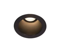 Spot encastrable, Horn Magna, noir, LED, 3000K, 445 lm, Ø7,8cm, H8,2cm - SLV