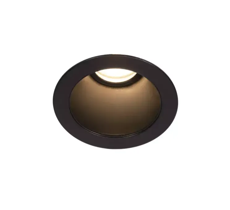 Spot encastrable, Horn Magna, noir, LED, 3000K, 445 lm, Ø7,8cm, H8,2cm - SLV