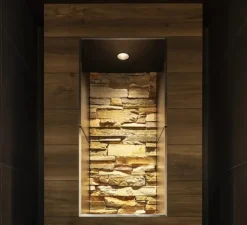 Plafonnier & Spot*SLV Spot encastrable, Horn-O, , IP21, Ø10,3cm, H11cm - noir mat