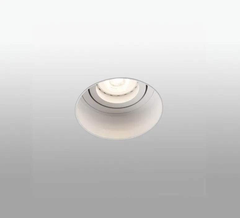 Plafonnier & Spot*Faro Spot encastrable, Hyde orientable, trimless, , Ø8,2cm, H5,5cm - blanc