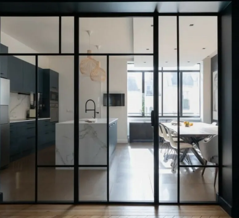 Plafonnier & Spot*Faro Spot encastrable, Hyde Square, orientable, trimless, , L8,2cm, H13cm - noir