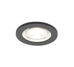 Plafonnier & Spot*Wever&Ducré Spot encastrable, Intra 2.0, , IP65, LED, 3000K, 565lm, Ø9,2cm, H5,5cm - gris anthracite