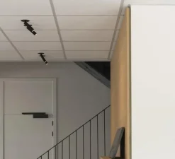 Applique|Plafonnier & Spot*SLV Spot encastrable, Karpo, , LED, 3000K, 450 lm, L15,2cm, H5,5cm - noir et or