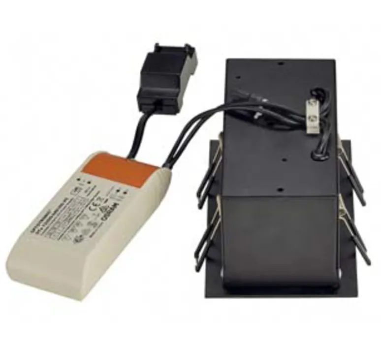 Plafonnier & Spot*SLV Spot encastrable, Kit Kadux, , LED, L9cm, H15cm - noir