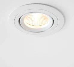 Plafonnier & Spot*Modular Spot encastrable, K-O, , Ø8cm, H7,7cm - blanc