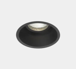 Spot encastrable, Minima Round Fixed, noir, Ø8,2cm, P13cm - Astro