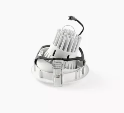 Spot encastrable, Mini-Optic, blanc mat, IP23, LED, dim, 2700K, 1565/2100 lm, Ø14cm, H11cm - Faro