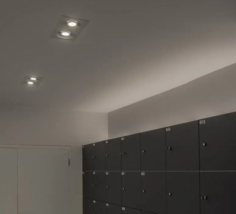 Plafonnier & Spot*SLV Spot encastrable, New Tria 300, , L31,5cm, H12,5cm - blanc mat