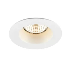 Plafonnier & Spot*SLV Spot encastrable, New tria 68, , IP65, LED, 2700K, 530 lm, Ø8,2cm, H5,85cm - blanc